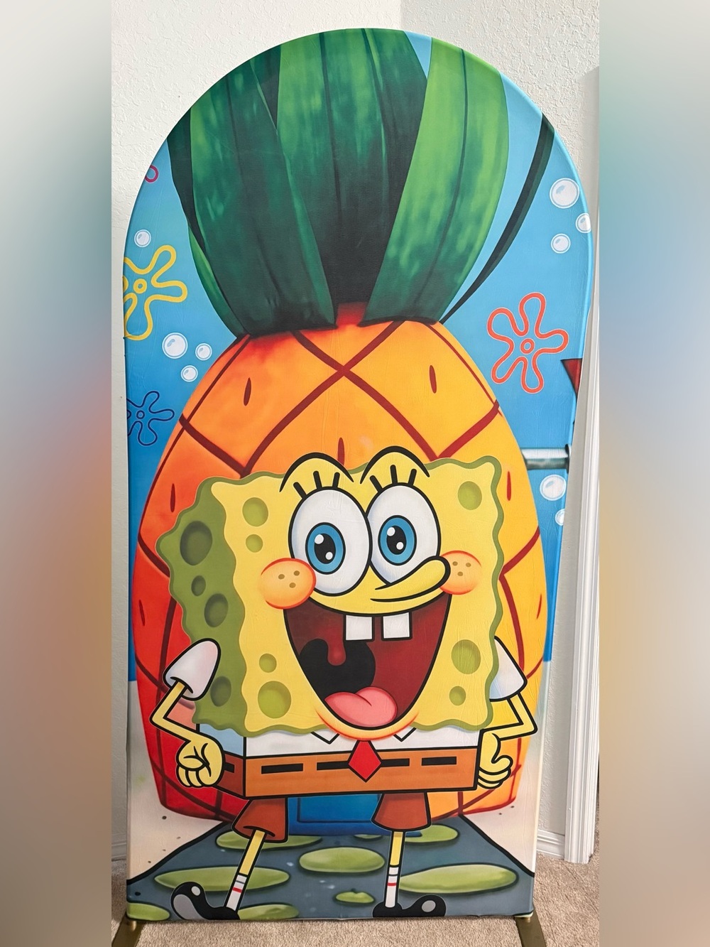 SpongeBob Arch Backdrop Cover